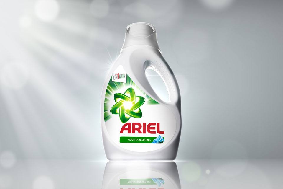 Ariel Detergent Liquid Bottle